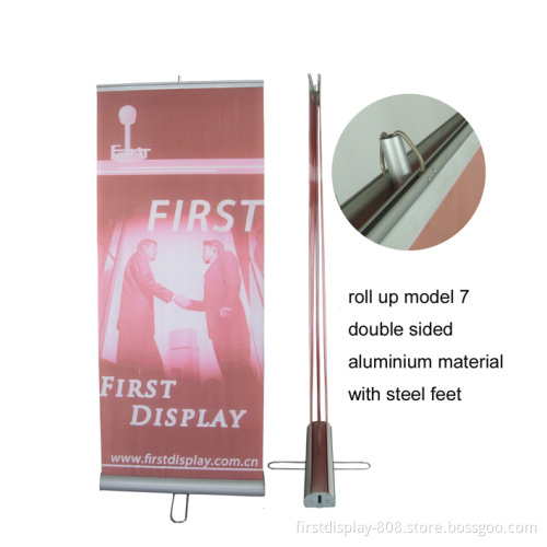 Retractable Roll up Banner-Double Sides (FST-R-S-7)